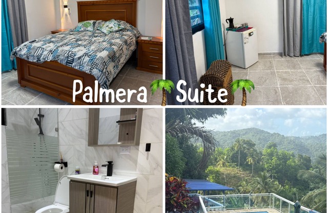 Palmera Suite ubicada en finca La Bajaita