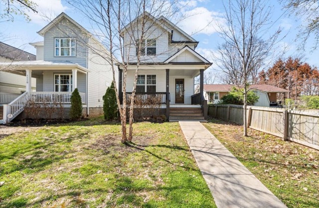 Charming and Spacious East Nashville Home Sleeps 12 Comfortably!