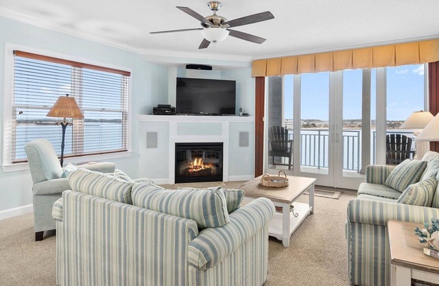 Gran condominio Bayfront Downtown cerca de Boardwalk, playa, muelle privado para pescar Great Veiws