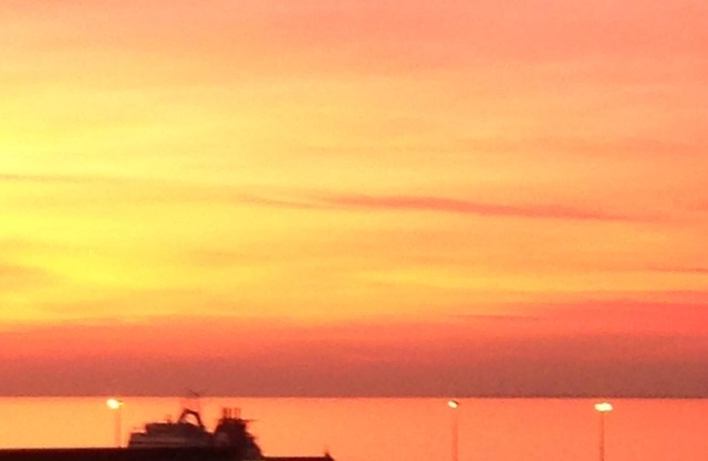Ático en el centro con vistas al mar