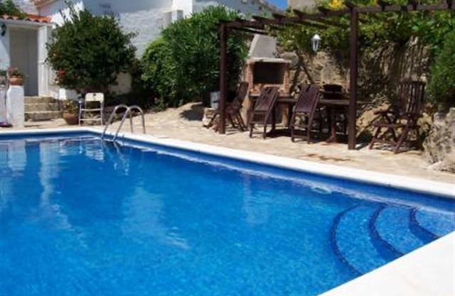 Casa Jazmin admite mascotas: piscina privada, vistas al mar, aire acondicionado y WiFi