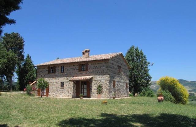 casa de piedra en la Toscana
