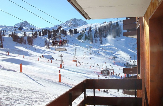 Plagne Bellecôte, verano / invierno, magníficas vistas, frente a las pistas de esquí