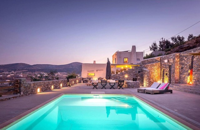 Platinum Paros Villa | 6 Bedroom Villa | Gorgeous Sea Views & Private Swimming Pool | Kolymbithres