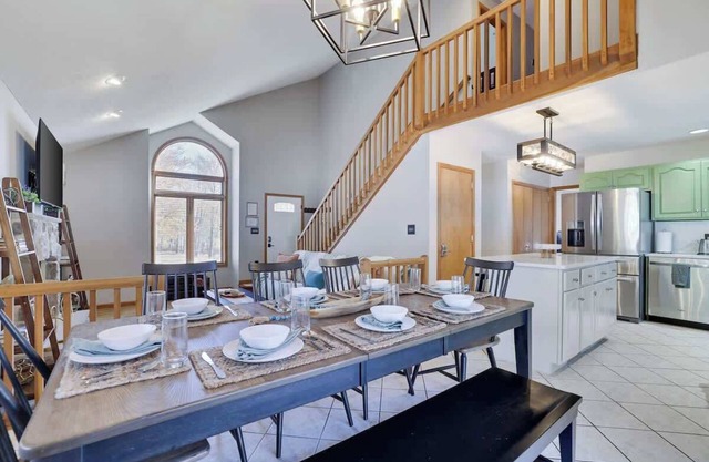 Pocono Summit Lake House | Game Room | Fire Pit