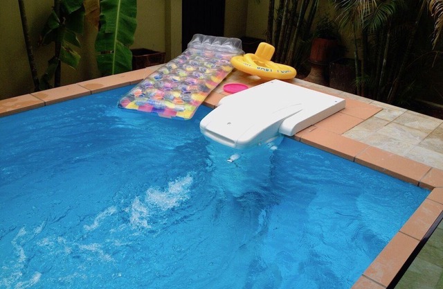 Villa con piscina, a pie de playa, restaurantes y 7Eleven