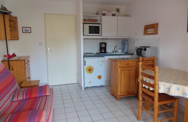 Estudio-cabaña Pornic 4 personas con orientación sur con piscina