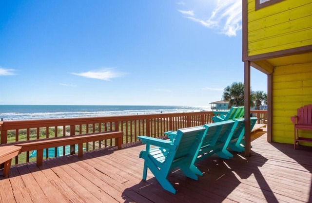 Prime Beachfront Home..Close to All Galveston Has to Offer!!