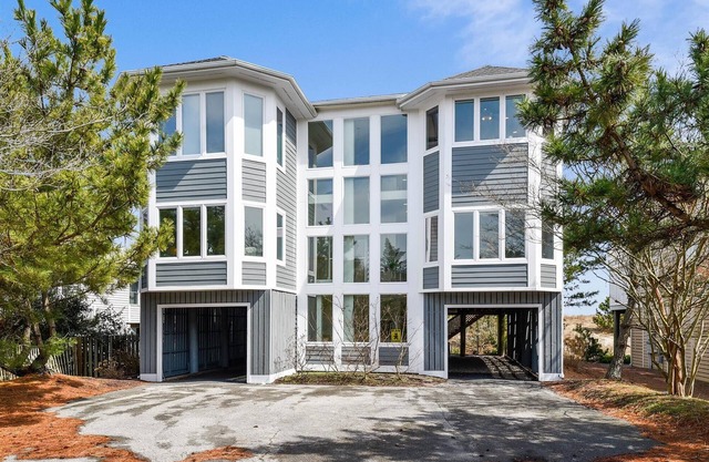 PRIVATE BEACH GATED COMMUNITY! Exceptional OCEAN FRONT beach home is brimming with casual elegance and just perfect for families vacationing together!!