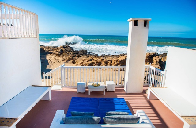 Private sea view house.