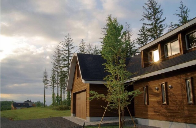 Villa privada de pie en una hermosa colina en Biei ☆ Gran sitio de 46,000 metros cuadrados ☆ Habitación de estilo japonés-occidental