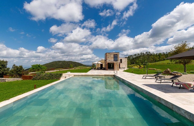 Casa de vacaciones privada con jacuzzi, WIFI, piscina privada, A/C, patio, cerca de San Gimignano
