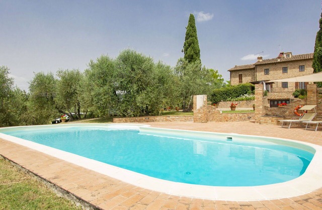 Preciosa casa de vacaciones privada con piscina privada, WIFI, TV, patio, cerca de San Gimignano