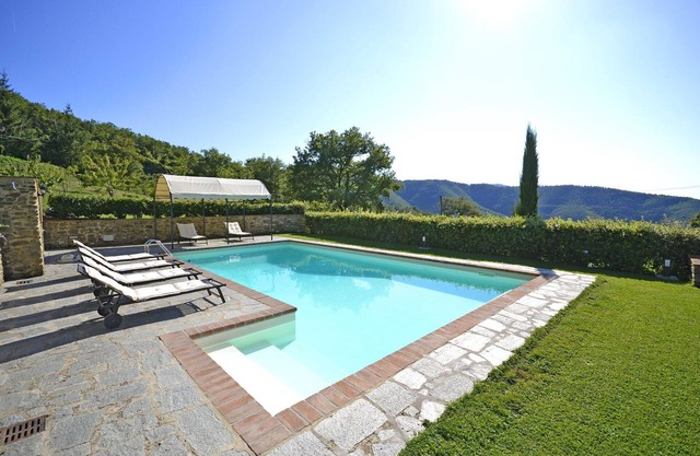 Maravillosa casa de vacaciones privada con A/C, WIFI, piscina privada, TV, patio, cerca de Cortona