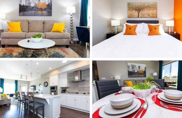 Professional |King Bed |W/D| Garage| Pets| 55" TVs