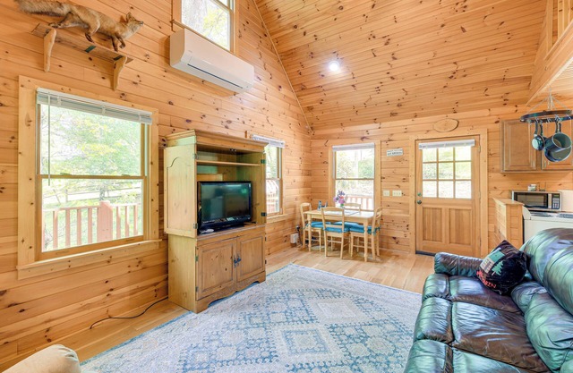 Quaint Cabin w/ Stream in Blue Ridge!