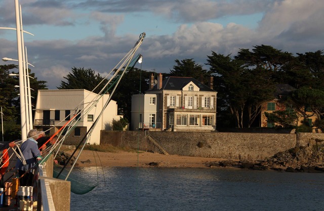 Cara de la casa principal Baie de la Baule clasificado 4 estrellas ****