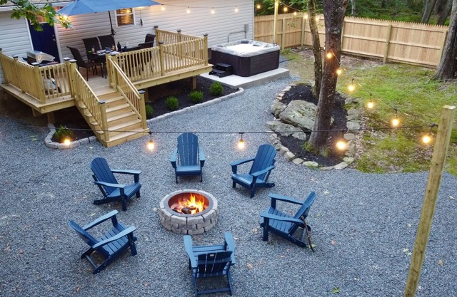 Relax & Enjoy This Renovated Home with a Hot Tub & Fire Pit
