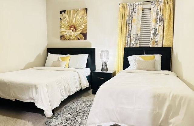 Relax with the whole family at this peaceful place to stay.