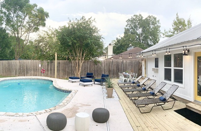 Relaxing Creekside Luxury Retreat w/ Private Pool + Hot Tub