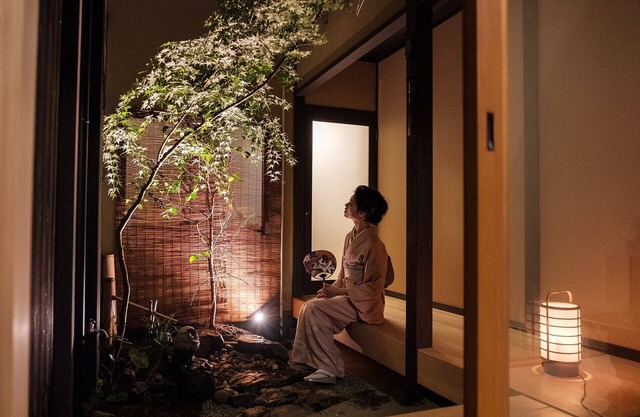 Rental of a whole Kyomachiya Kinka with a gard / Kyoto Kyōto