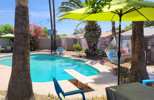 Resort like upscale Boho design rental.
