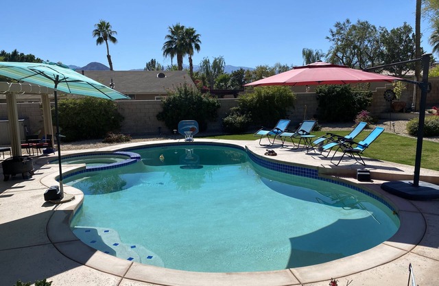 Retreat w/ Pool & Spa Home in Palm Desert There is a 300.00 fee to heat pool