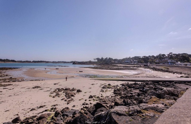 Rhun Ar Goff ! Propriété Familiale, Jardin Paysagé Près de la Plage de Rohannic