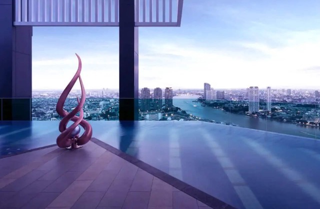 Rhythm Sathorn 30th floor Condo in Sathorn - 5 min walk to BTS and Pier
