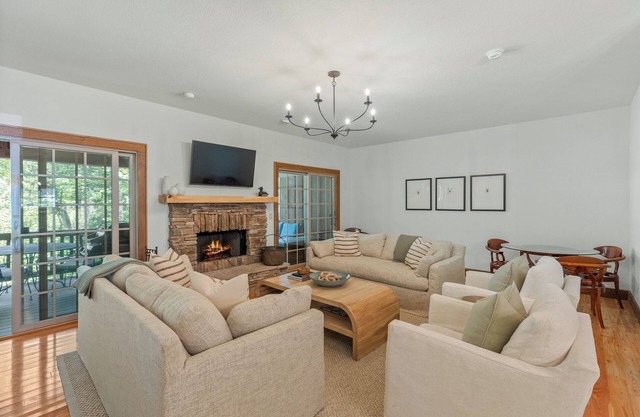 Walk to Skiing & Amenities - Riverfront Townhome Sleeps 10