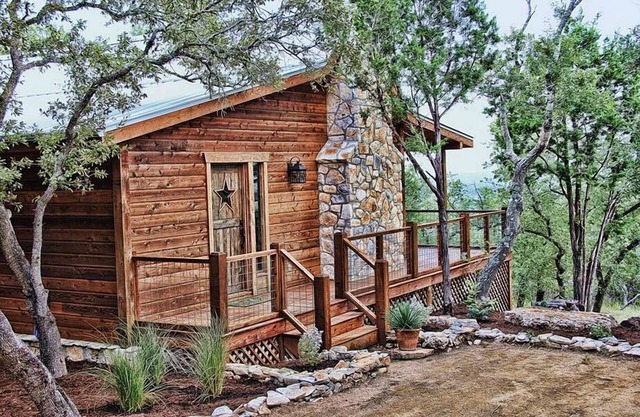 Romántica cabaña de lujo! Lo tiene todo Bañera de hidromasaje, chimenea, magníficas vistas !!!