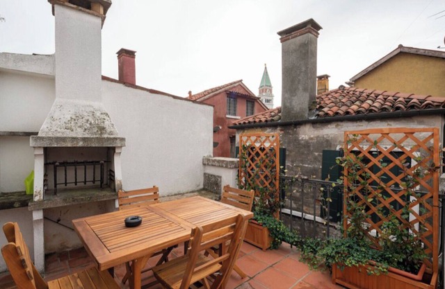 Vista de la torre de San Marco en la azotea