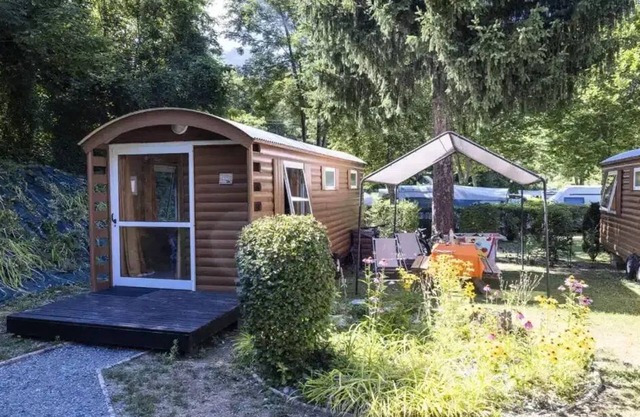 Ungewöhnliche Natur Roulotte Les Ecrins 1 Schlafzimmer 17m2 4 Personen