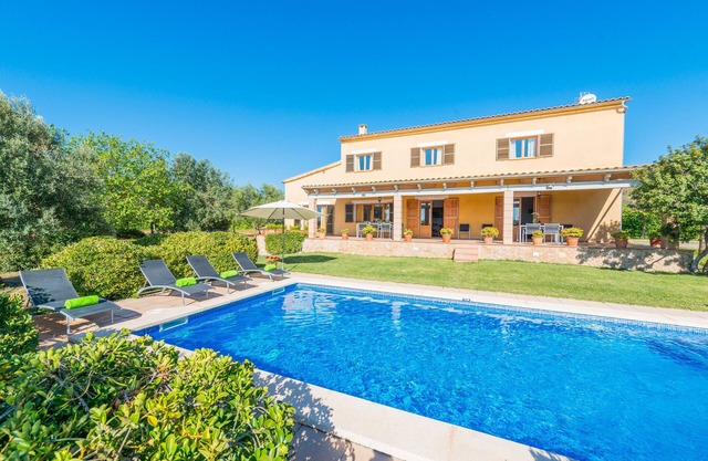 SA CONCA - Villa con piscina privada en Porto Cristo. WiFi Gratis