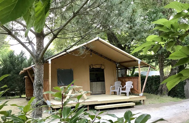 Tiendas Safari - Tienda Glamping Ageles Plage by the Sea - Playa - Camping con piscina