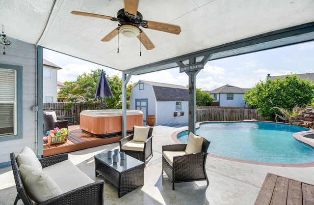San Antonio Home w/ Private Hot Tub + Pool!