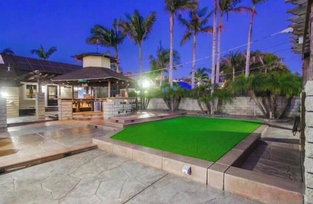 San Diego Villa with Huge Backyard, Hot Tub, Fire Pit, Grill, Outdoor TV & Bar