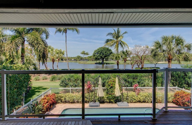 Sea Glass Serenity: Exceptionally Updated Pool Home w/ Serene Lakeside Views!