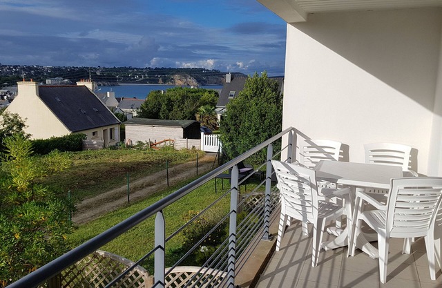 Vistas al mar, 3 habitaciones con terraza, 200 m de playa MORGAT