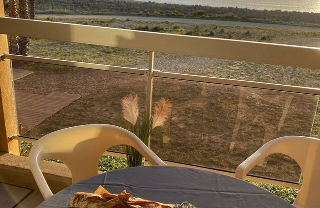 Apartamento con vistas al mar y acceso a la playa y piscina de 3 estrellas à St Cyprien