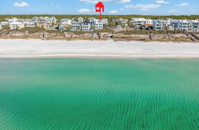 Seagrove 5 habitaciones cerca de la playa Impresionantes vistas al golfo Piscina privada al sur de 30A