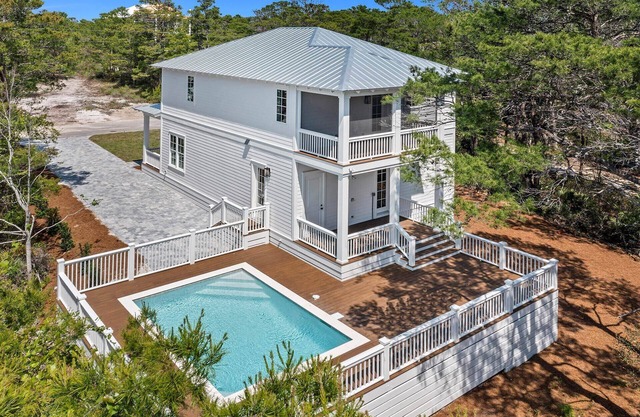 Seas The Day - Newly Constructed 30A Home, Heated Private Pool, Walk to Beach!