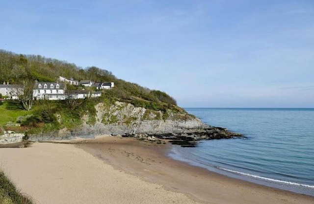 Casa de vacaciones aislada en Ceredigion con jardín