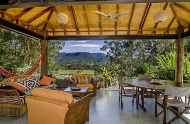 'Serendip' en Mullumbimby Creek, Byron Hinterland