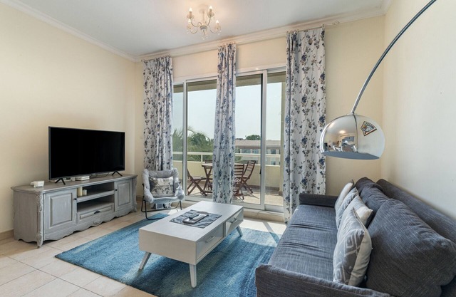 Tranquil 1BR Apartment in Green Community, DIP