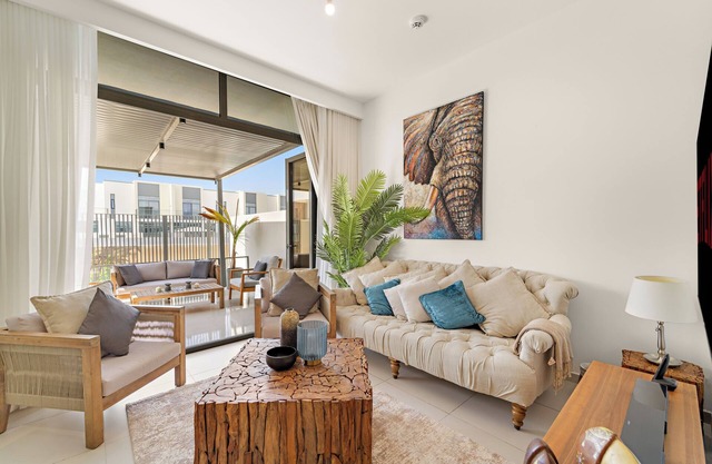 Serene 4BR Villa With Private Outdoor Area and Balcony