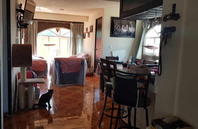 Habitación compartida para viajeros gay hombres.