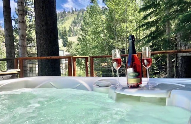 ★★Ski In-Out! Mid-Mountain PALISADES home! Hot tub! Views! Walk to village! ★★