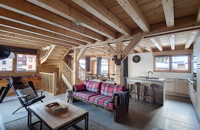 SKI IN SKI OUT CHALET - SAUNA- WIFI-SAINT JEAN D'AULPS SKI RESORT - 12 PEOPLE - CIMES C6