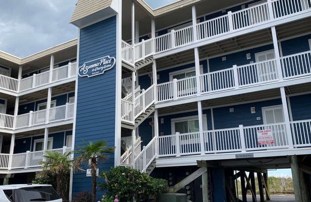 A Summer Place Unit B8 is Small Dog Friendly and oceanfront in Cherry Grove
